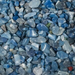 Quartzo Azul Rolado – Miúdo (4 a 10mm)