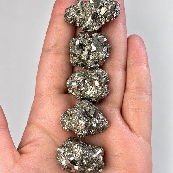 Pirita Pedra Natural da Prosperidade | Cristal de Abundância, Proteção Energética e Sucesso - Imagem 4