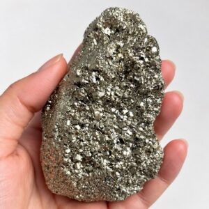 PIRITA GG BRUTA 300g a 400g | Pedra Natural da Prosperidade, Abundância e Proteção Energética