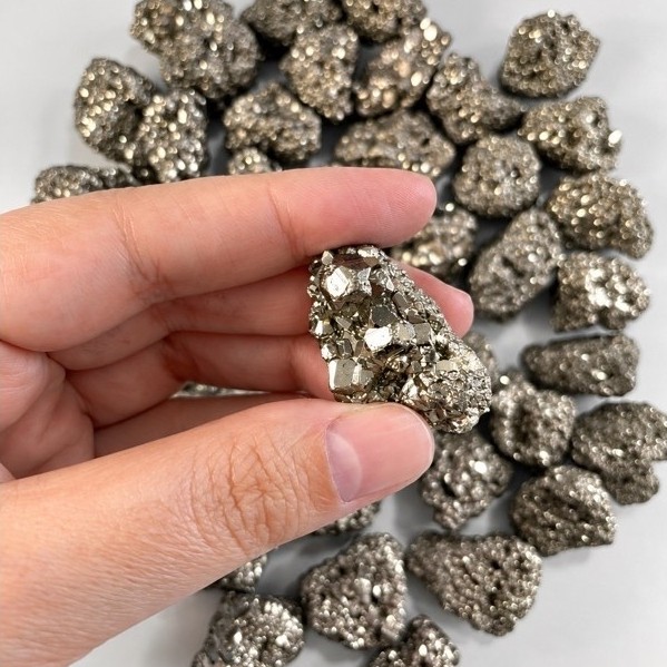 Pirita Pedra Natural da Prosperidade | Cristal de Abundância, Proteção Energética e Sucesso - Imagem 7
