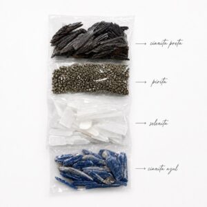 Kit Cristais Pedras Naturais Escolha 10 ou 20 Tipos 50g Cada Ametista Quartzo Turmalina Pedras Roladas