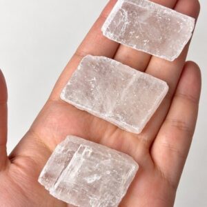 Calcita Óptica Bruta Natural | Cristal da Clareza Foco Purificação Energia Espiritual Pedra Natural
