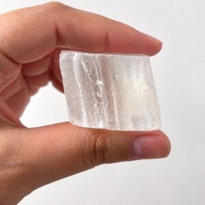 Calcita Óptica Bruta Natural | Cristal da Clareza Foco Purificação Energia Espiritual Pedra Natural