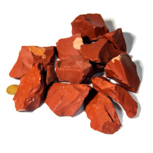 Jaspe Vermelho Pedra Natural Bruta Cristal para Cristaloterapia Chakra Básico Coleção Decoração Meditação Energia