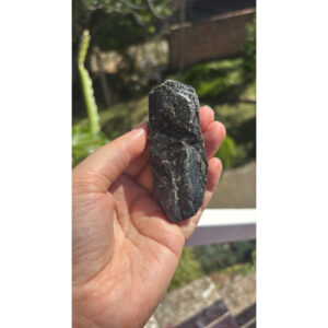 Turmalina Negra Bruta Extra Grande Unidade | Pedra Natural Cristal Proteção Energética Aterramento e Limpeza