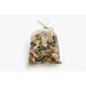 CASCALHO BRUTO MISTO DE PEDRAS NATURAIS 500G – PEDRAS BRUTAS SORTIDAS PARA ARTESANATO, ORGONITES E DECORAÇÃO