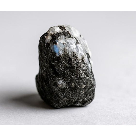 pedra da lua verdadeira | Pedra da Lua Natural Bruta | Pedra Energética de Proteção e Equilíbrio Espiritual - Imagem 2