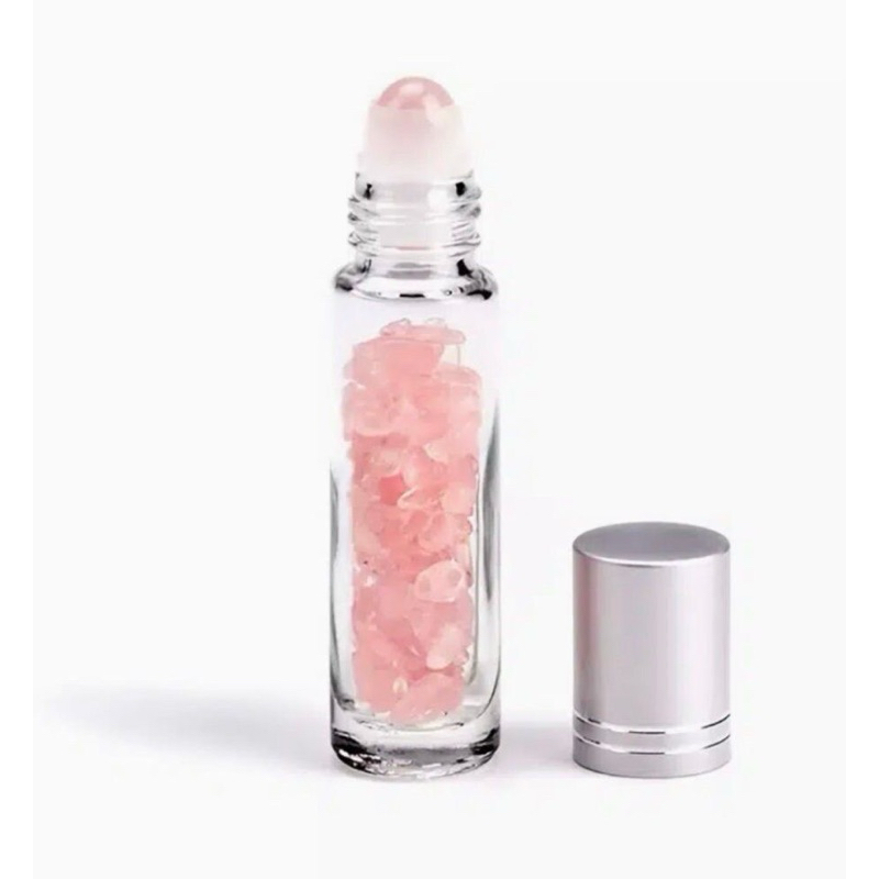 Óleo Essencial Roll-on Quartzo Rosa com Gerânio 10ml - Amor Próprio e Equilíbrio Emocional Descriçã - Imagem 4