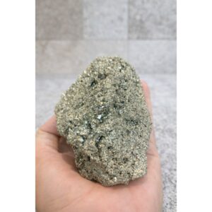 Pirita extra grande | Pirita Pedra Natural da Prosperidade | Cristal de Abundância, Proteção Energética e Sucesso