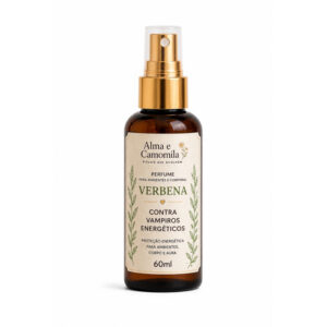 Verbena 60ml de bolsa | Perfume Energético para Corpo e Ambiente 60ml | Ritual de Bem-Estar e Autocuidado